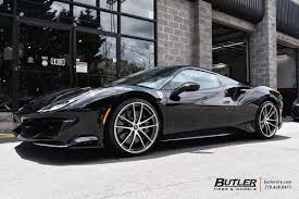 Ferrari 488 Pista With 21in Hre P104 Wheels Exclusively From Butler Tires And Wheels In Atlanta Ga Ferrari 488 Ferrari Vehicles