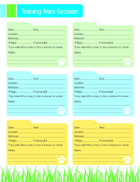 Free Printable Dog Training Worksheets Dog Training Resource Free Mini Session Training Printable In 2020 Service Dog Training Puppy Training Schedule Dog Training