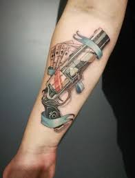 It typically involves women getting a permanent or temporary tattoo on their bodies of a queen of spades symbol with the letter q on it. Ace Of Spades Tattoo Album On Imgur