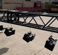 Heavy-duty Aluminum Flat Roof Spigot Truss Structure 24*12 ...