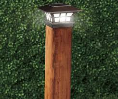 Maybe you would like to learn more about one of these? Wilson Fisher Led Solar 2 Piece Fence Post Light Set Big Lots Post Lights Solar Fence Lights Hanging Solar Lights