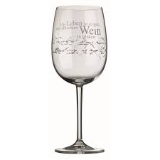 Weinglas Poesie Et Table Das Leben Von Räder Design