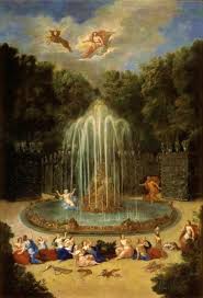 The Groves Of Versailles View Of The Star Or Mountain Of Water With Alph Persuing Arethusa By Jean Cotelle The Younger Schloss Versailles Versailles Schloss