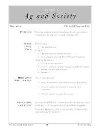 8 01 Ag And Society Lesson Plan Download How To Plan Lesson Engaging Lessons