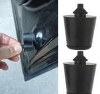2x Car Door Buffer Block Rubber Damper Door Shockproof ...
