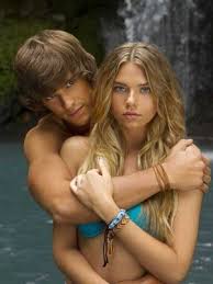 The blue lagoon 3 8 movie clip hootchie cootchie 1980 hd. Indiana Evans And Brenton Thwaites On Blue Lagoon The Awakening Teen Vogue