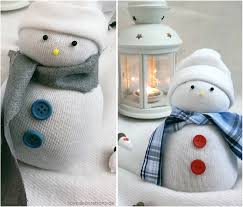 Für das basteln mit senioren im winter sind schneemänner ein geeignetes und oft auch sehr beliebtes motiv. Meine Kleine Schneemann Socken Gang Love Decorations