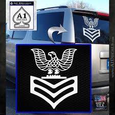 Free shipping · low prices · huge selection · family owned United States Us Navy Petty Officer 1st Class E6 Decal Sticker A1 Decals
