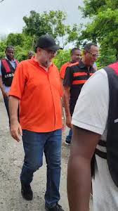 Cde Andre Hylton joined the Party Leader Mark Golding, Philip Paulwell, and  Candidate Rose Shaw in the Morant Bay Division, drumming up support for the  Bye Elections 22nd Nov. Please Vote ! ##timecome ...