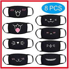 Promosi topeng tikus beli topeng tikus produk dan item promosi. Buy Flurries8pcs Comel Anime Bercetak Topeng Muka Telinga Kartun Menggantung Kapas Mulut Muffle Keselamatan Penapis Udara Menghadapi Topeng Hidung Bernafas Anti Pencemaran Asap Habuk Selesema Sejuk Perlindungan Luar Online In