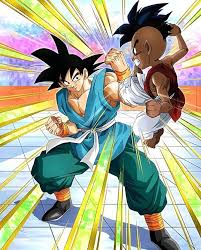 Goku Vs Uub Dragon Ball Gt Dragon Ball Z Dragon Ball Art