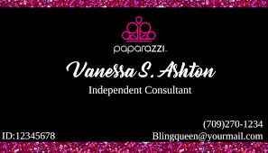 Custom jewelry business cards 2x3.5 for papa independent consultant jewelry and accessories promotional items, customize with your own info. Paparazzi Jewelry Business Card Template Postermywall