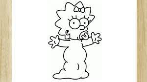 Veja mais ideias sobre os simpsons, desenho dos simpsons, fotos dos simpsons. Como Desenhar A Maggie De Os Simpsons How To Draw Maggie The Simpsons Youtube