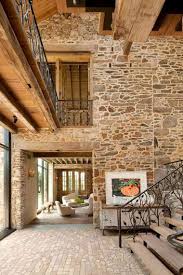 Maison Pierre Interieur Deco Fer Forge Bois Deco Old Country Houses Rustic House Architecture