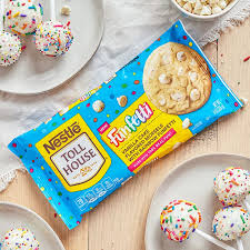 Nestle Toll House Just Released Funfetti Morsels That Taste Like Vanilla Cake In 2020 Funfetti Vanilla Cake Vanilla Birthday Cake