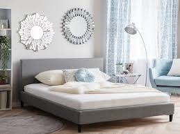 polsterbett leinenoptik hellgrau 180 x 200 cm fitou bettwasche beige bett ideen polsterbett