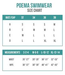 Size Charts Bikini Sizing Information And Helpful Guide