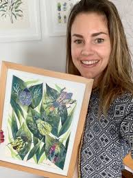 Fer Ramirez's blooming illustrations