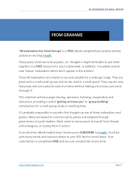 Get to know you games for small groups. 40 Icebreakers For Small Groups