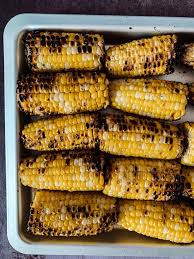 This roasted sweet corn recipe uses canned or frozen corn with your favorite seasonings to kick up the flavor. Shiso Butter Roasted Street Corn Thecommunalfeast Com