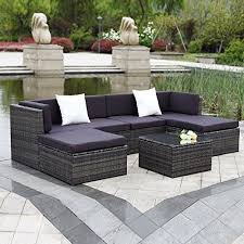 Black And White Patio Furniture Cushions Wicker Furniture Cushions Furniture Sofa Set Couch Furniture Patio Furniture Sets