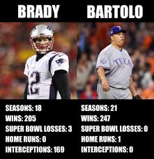 Also he is popular with his tricky cheating on game. Nfl Memes Bartolo Colon Is A Better Athlete Than Tom Brady Change My Mind Facebook