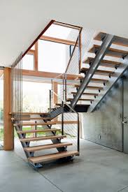 40 Amazing Grill Designs For Stairs Balcony And Windows Bored Art In 2020 Steel Stairs Design Industrial Staircase Design House Staircase