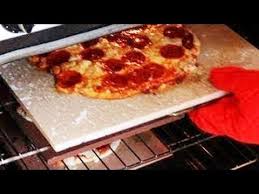 How To Make A Pizza Stone From Ordinary Tile Cooking Pizza Pizza Stone How To Make Pizza