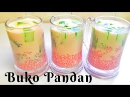 Buko pandan is a filipino dessert and today i am sharing a quick and easy to follow recipe so everyone can enjoy it. Buko Pandan Resep Minuman Takjil Buka Puasa Youtube