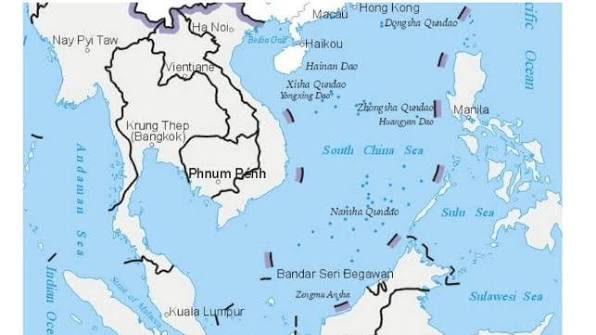 S. China Sea Becomes Part of China on Beijing's New "Standard Map"