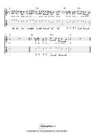 Senin O Gozlerin Var Ya Gitar Nota Tab Gitaregitim Net Muzik Sarkilar Seni