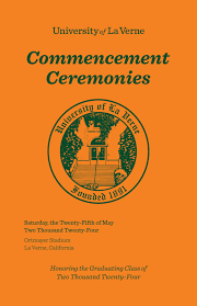 ULV Commencement 2024_Digital Program by University of La Verne - Issuu