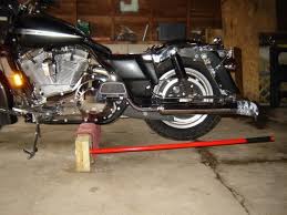 Diy home made wooden motorcycle lift stand table under $20, almost ready. Pin On Homemade Motorcycle Lifts Stands And Dollies