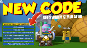 1h conversion boost, marshmallow bee. Bee Swarm Simulator Code Pineapple Patch Boosts Youtube