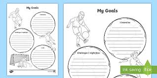 The mindset of breaking goals into manageable chunks is perfect for kids, teens, and adults. Setting Goals For Children Future Planning Worksheet Ks2