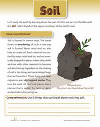 Second Grade Science Worksheets How Is Soil Formed Science Worksheets Grade 3 Science Teaching Science