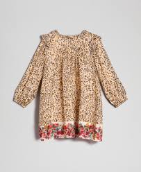 Enter the creator or design code in the custom designs kiosk inside the able sisters shop. Floral And Animal Print Georgette Dress Child Patterned Twinset Milano