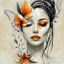 Watercolor Woman Canvas