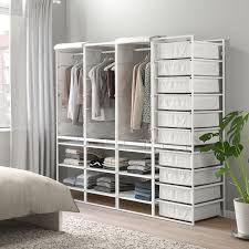 Ikea Jonaxel Rahmen Stoffk Ouml Rbe Klstangen Bez B Ouml D Stauraum Fur Kleine Schlafzimmer Ikea Aufbewahrungssysteme