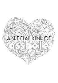 Looking for free adult coloring pages you can print? Pin On Cursin And Colorin