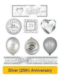 Pick your favorite invitation design from our amazing selection. Silver 25th Wedding Anniversary Party Supplies Banners Balloons Decorations 1c Ebay