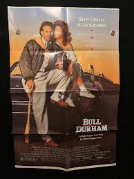 Original 1988 Bull Durham One Sheet Movie Poster Kevin Costner, Susan  Sarandon, Baseball - Etsy