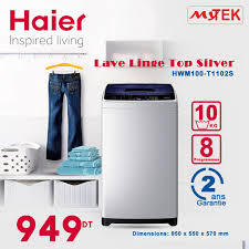 Lave Linge Haier 10 Kg Lave Linge Top Lave Linge Machine A Laver