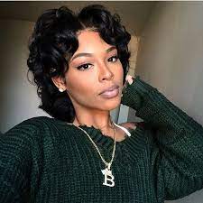 Stylist Feature Love The Waves And Curls On This Shortcut Styled By Arlingtonstylist Khimandi Natural Hair Styles Hair Styles Short Natural Hair Styles