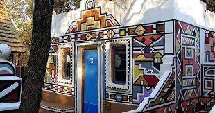 Painted House South Africa Africa Art African Art African House