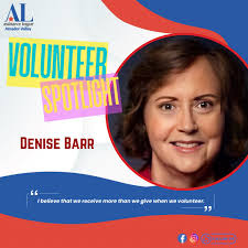 🌟 Volunteer Spotlight: Denise Barr 🌟 Denise Barr has been a member of  Assistance League® of Amador Valley since 2018. She jumped right in and  joined numerous committees, both philanthropic and administrative.