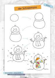 Schneemannweihnachtsabbildung, schneemann, kunst, cartoon schneemann png. Weihnachtliche Schritt Fur Schritt Zeichenanleitungen Atelier Ilka Rohling Atelier Fur Kinderbuchillustration Schneemann Zeichenanleitungen Schneemanner Basteln Fenster