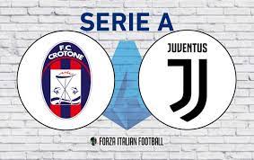 Moreover, with the visitors sitting last in serie a. Crotone V Juventus Probable Line Ups And Key Statistics Forza Italian Football