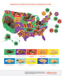 The Most Popular Girl Scout Cookies In Every State People Com