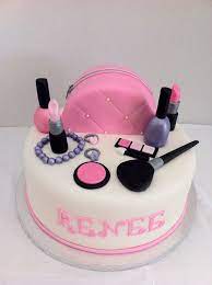 From a very young age, girls become conscious about their looks, and items like lipstick, eyeliner, nail polish, etc., attract them a cake which celebrates this passion of the girls would be a great cake for any girl's birthday party. 12 Best Mac Makeup Birthday Cake Ideas Cake Makeup Birthday Cakes Make Up Cake